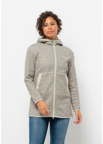 Jack Wolfskin Damen Funktionsmantel "TANNENSPUR COAT W", weiß, Gr. XS, 1. OBERSTOFF 100% POLYESTER 2. OBERSTOFF 100% POLYAMID FUTTER 100% POLYESTER,