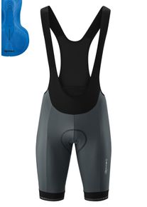Gonso Herren Fahrradhose "SITIVO BIB", blau, Gr. XL, 65% Polyamid (Recycelt), 35% Elasthan, Hosen, Herren Radhose, innovatives Sitzpolster,