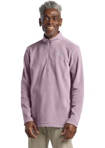 Jack Wolfskin Herren Fleecepullover "TAUNUS HZ M", lila, sportlich, Gr. M, Fleece, Obermaterial: 100% Polyester, Sweatshirts, aus recyceltem