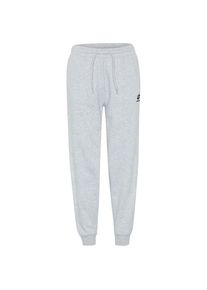 Lotto Damen Sweathose, grau, sportlich, Gr. M, unifarben, 75% Baumwolle, 22% Polyester, 3% Viskose, Hosen, - mit elastischem Bund