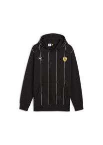 Puma Herren Hoodie "Scuderia Ferrari HP Race Premium Hoodie Herren", schwarz, Gr. L, Obermaterial: 67% Baumwolle, 33% Polyester; Kapuzenfutter: 100%