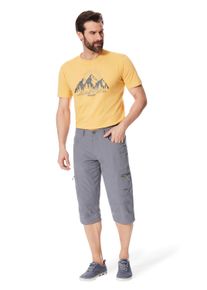 Herren Bermudas "Trekking HERO by John Medoox 7/8 Hose", grau, casual, Gr. 34, HERO by John Medoox, Sweatware, 70% Baumwolle, 30% Polyamid, Hosen,