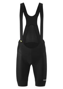 Gonso Herren Fahrradhose "Ride Miles Bib SC M", schwarz, Gr. M, 78% Polyester, 22% Elasthan, Hosen, Herren Radhose mit Sitzpolster und Trägern,