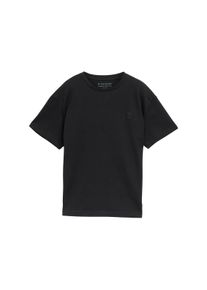 Tom Tailor Jungen T-Shirt, schwarz, casual, Gr. 140, unifarben, Single Jersey, Obermaterial: 100% Baumwolle, Shirts, oversize, for Boys
