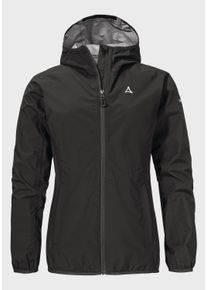 Schöffel SCHÖFFEL Damen Outdoorjacke "Hiking Jacket Style Migandi WMS", schwarz, sportlich, Gr. 40, Oberstoff: 100% Polyester, Jacken