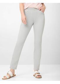 Damen Chinohose "Style PAMINA FUN", grau, Gr. 18, RAPHAELA BY Brax, 86% Baumwolle, 10% Elastomultiester, 4% Elasthan, Hosen
