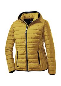 STOY Damen Steppjacke "WMN Quilted JCKT B", gelb, sportlich, Gr. 50, Oberstoff: 100% Polyester, Futter: 100% Polyamid, Wattierung: 100% Polyester,