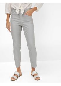 Brax Damen 5-Pocket-Jeans "Style SHAKIRA S", silber, Gr. 92, 52% Baumwolle, 46% Lyocell, 2% Elasthan, Jeans