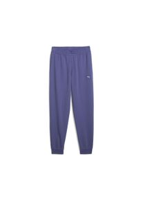 Puma Herren Sporthose "Essentials Elevated Hose Herren", blau, Gr. XL, unifarben, Obermaterial: 100% Baumwolle; Rippe: 3% Elasthan, 97% Baumwolle;