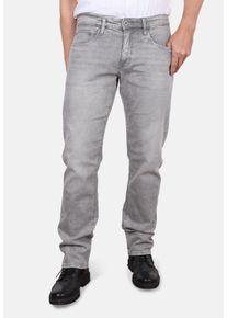 Herren 5-Pocket-Jeans "Denver Fashion Regular Straight Stretch", grau, casual, Gr. 36, HERO by John Medoox, Denim/Jeans, 98% Baumwolle, 2% Elasthan,
