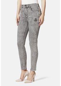 STOOKER WOMEN Damen 5-Pocket-Jeans "Rio Fashion Skinny Fit", grau, casual, Gr. 42, Denim/Jeans, 82% Baumwolle, 17% Polyester, 1% Elasthan, Jeans,