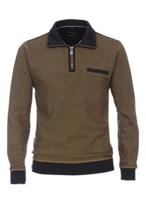 Casamoda Herren Sweatshirt "Casamoda Sweattroyer uni", gelb, Gr. XL, 100% Baumwolle, Sweatshirts