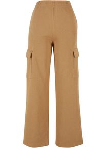 Urban Classics Damen Jogginghose "Urban Classics Damen Ladies Baggy Light Terry Sweat Pants", beige, Gr. XXXL, unifarben, 70% Baumwolle, 30%