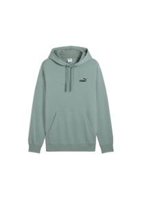 Puma Herren Hoodie "Essentials Small No. 1 Logo Hoodie Herren", grün, Gr. XL, Obermaterial: 32% Polyester, 68% Baumwolle; Kapuzenfutter: 100%