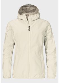 Schöffel SCHÖFFEL Damen Outdoorjacke "Hiking Jacket Style Migandi WMS", beige, sportlich, Gr. 40, Oberstoff: 100% Polyester, Jacken