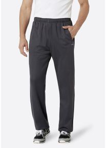 Stooker Men Herren Sporthose "Poly/BW- Funktionsstoff Stooker Men", grau, sportlich, Gr. L, Sweatware, 100% Baumwolle, Hosen, Regular Fit Sport