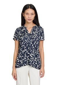 Betty Barclay Damen Blusentop "Betty Barclay Blusentop mit Knopfleiste", blau, modisch, Gr. 48, Obermaterial: 100% Viskose., Blusen