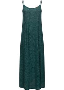 Ragwear Damen Jerseykleid "Ludvika", grün, modisch, Gr. L, 100% Viskose, Kleider, stylisches Sommerkleid mit verstellbaren Spaghettiträgern