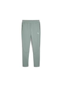 Puma Herren Sporthose "EVOSTRIPE Hose Herren", grün, Gr. XXL, unifarben, Obermaterial: 77% Baumwolle, 23% Polyester; Taschenfutter: 100% Baumwolle;