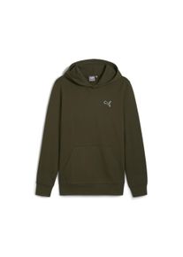 Puma Herren Kapuzensweatshirt "BETTER ESSENTIALS HOODIE FL", grün, sportlich, Gr. S, unifarben, Fleece, Obermaterial: 100% Baumwolle, Sweatshirts