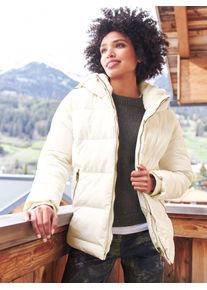 Heine Damen Steppjacke, beige, Gr. 34, unifarben, 82% Polyester, 18% Polyamid, Kapuzenfutter:100% Polyester, Wattierung:100% Polyester, Jacken