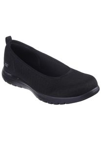 Skechers Damen Ballerina "ON-THE-GO FLEX-SIENA", Gr. 37, schwarz, Textil, sportlich, Schuhe, Slipper, Schlupfschuh, Slip-On Sneaker mit bequemem