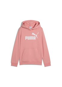 Puma Kinder Hoodie "ESS No. 1 Logo Hoodie Mädchen", pink, Gr. 128, Obermaterial: 68% Baumwolle, 32% Polyester; Kapuzenfutter: 100% Baumwolle; Rippe: