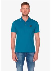 Herren Poloshirt "ARON", blau, Gr. XL, Le Temps Des Cerises, unifarben, 100% Baumwolle, Shirts, in klassischem Design