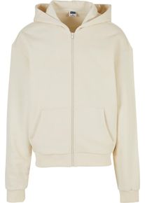 Urban Classics Herren Sweatjacke "Urban Classics Herren Ultra Heavy Zip Hoody", beige, Gr. XXL, unifarben, 100% Baumwolle, Sweatjacken