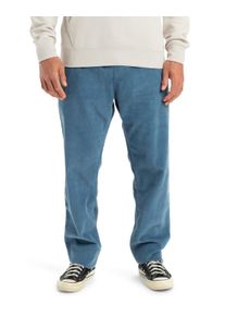 Quiksilver Herren Stoffhose "Taxer Regular Cord", blau, Gr. M, [Hauptstoff] 100% Baumwolle, Hosen