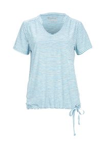 Killtec Damen T-Shirt "Lilleo WMN TSHRT F", blau, sportlich, Gr. 36, Oberstoff: 94% Polyester, 6% Elasthan, Shirts, Gestreiftes, schnelltrocknendes