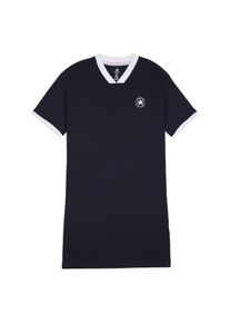 Converse Damen Shirtkleid "WOMEN'S Converse RETRO CHUCK TAYLOR T-SHIRT DRESS", schwarz, sportlich, Gr. S, unifarben mit Farbeinsatz, Obermaterial:
