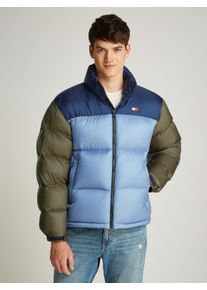Tommy Jeans Herren Steppjacke "TJM ALASKA PCKBLE HD PUFFER EXT", bunt, casual, Gr. L, colorblocking, Web, Obermaterial: 100% Polyamid, Jacken, mit