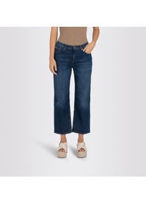 MAC Damen Culotte "CULOTTE", blau, Gr. 34, Denim/Jeans, Obermaterial: 89% Baumwolle, 8% Polyester, 3% Elasthan, Hosen