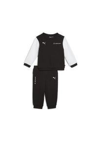 Puma Kinder Sportanzug "BMW M Motorsport Jogginganzug Klein Kinder", schwarz, Gr. 80, Obermaterial: 32% Polyester, 68% Baumwolle; Rippe: 3% Elasthan,