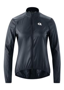 Gonso Damen Fahrradjacke "Road Jacket Wind W", blau, Gr. 34, 100% Polyester, Jacken, Damen Radjacke, atmungsaktive Rennrad-Windjacke, Funktionsjacke