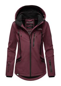 Marikoo Damen Softshelljacke "Mount-Cho-Oyu", rot, Gr. S, Obermaterial: 95% Polyester, 5% Elasthan, Futter: 100% Polyester, Ärmelfutter: 100%