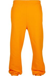 Urban Classics Herren Jogginghose "Urban Classics Herren Sweatpants", orange, Gr. XS, unifarben, 65% Baumwolle, 35% Polyester, Hosen