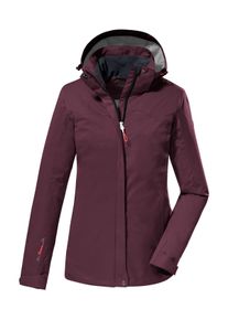 Killtec Damen Outdoorjacke "KOS 133 KG WMN JCKT", lila, sportlich, Gr. 23, Oberstoff: 100% Polyester, Futter: 100% Polyester, Jacken, wasserdichte
