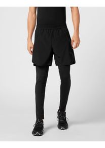 Plein Sport Herren Sporthose "Jogginghose", schwarz, Gr. S, Obermaterial: 92% Polyester, 8% Elasthan, Hosen
