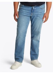 Tommy Hilfiger Big & Tall Herren Straight-Jeans "BT-MADISON STR MESA BLUE-B", blau, casual, Gr. 46, TOMMY HILFIGER BIG & TALL, unifarben, Denim/Jeans, Obermaterial: 99%