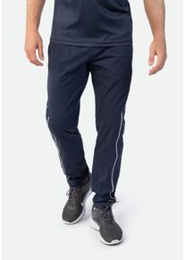 Stooker Men Herren Sporthose "LUKE Sport Pants", blau, casual, Gr. XL, Stoff, 95% Polyester, 5% Elasthan, Hosen, Tapered Fit Casual Funktionsstoff