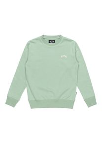 Billabong Kinder Sweatshirt "Arch", grün, Gr. 14, [Hauptstoff] 55% Baumwolle, 25% Baumwolle, 20% Polyester, Sweatshirts