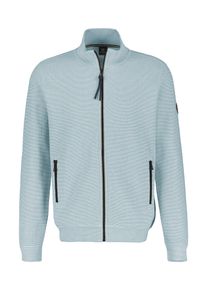 Lerros Herren Sweatjacke "Lerros Unifarbene Herren-Sweatjacke", blau, Gr. 5XL, 90% Baumwolle, 10% Polyester, Sweatjacken