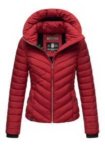 Marikoo Damen Steppjacke "Kagomee", rot, Gr. M, 100% Polyester, Jacken, mit großer Kapuze