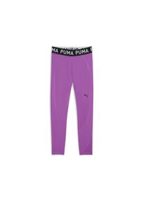 Puma Damen Trainingstights "Puma STRONG Leggings Damen", lila, Gr. L, 85% Polyester, 15% Elasthan, Hosen