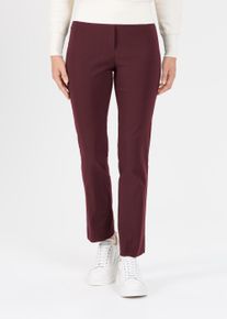 Stehmann Damen Stoffhose, braun, casual, Gr. 38, unifarben, Obermaterial: 76% Viskose, 21% Polyamid, 3% Elasthan, Hosen, mit Reißverschluss
