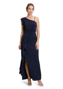 Vera Mont Damen Cocktailkleid "Vera Mont Cocktailkleid figurbetont", blau, elegant, Gr. 44, Obermaterial: 100% Polyester. Futter: 95% Polyester, 5%