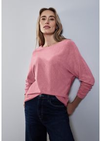 Street One Damen Strickpullover, rosa, casual, Gr. 38, Feinstrick, Obermaterial: 51% Viskose, 30% Polyester, 19% Nylon, Pullover
