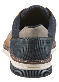 Rieker Herren Slip-On Sneaker, Gr. 43, bunt, Lederimitat, Textil, kontrastfarbene Details, sportlich, Schuhe, Schlupfschuh, Halbschuh, Sneaker mit
